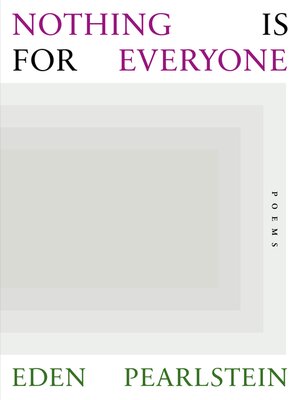 cover image of Nothing Is for Everyone